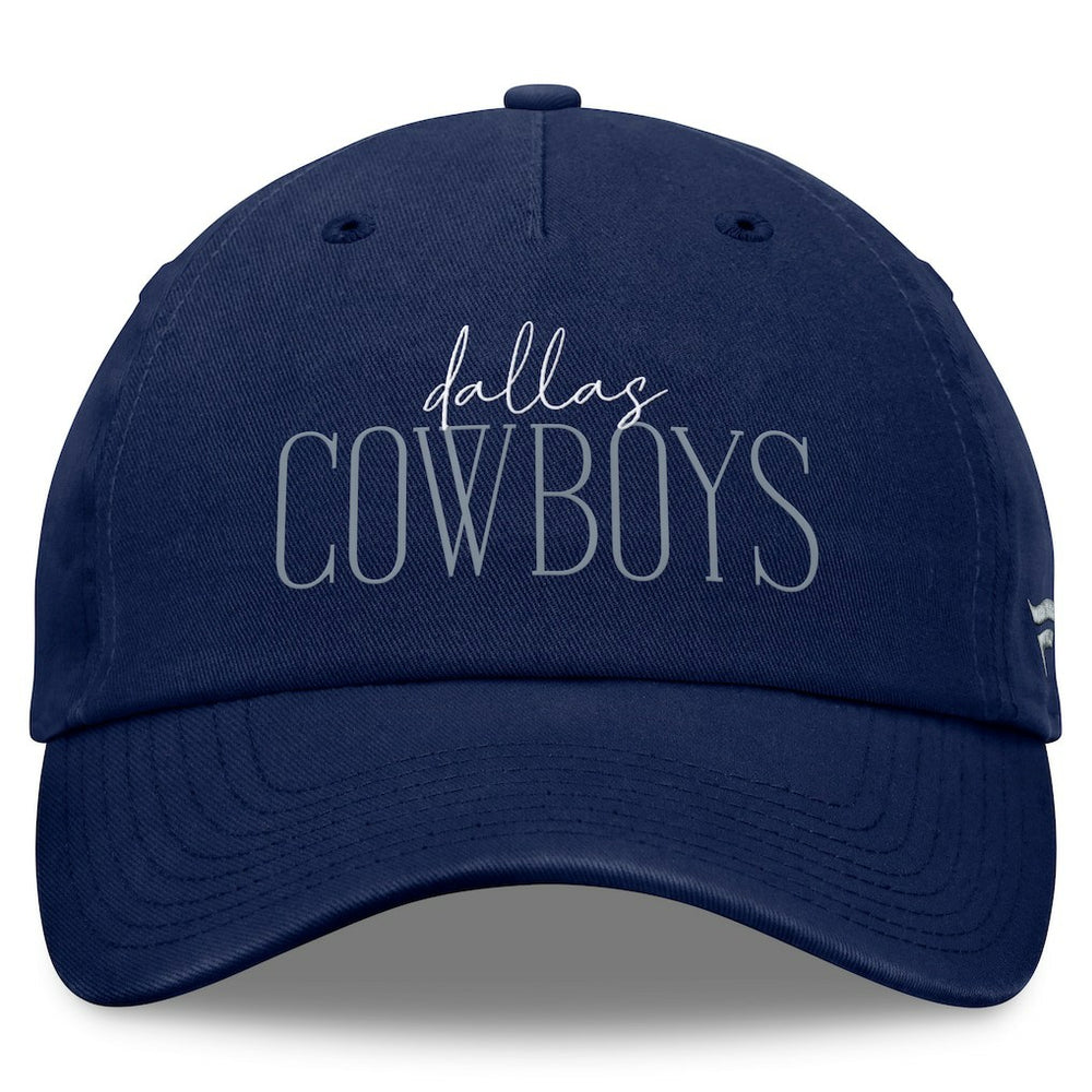 Dallas Cowboys Women's Fundamentals Review Adjustable Hat Navy