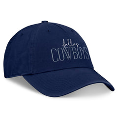 Dallas Cowboys Women's Fundamentals Review Adjustable Hat Navy