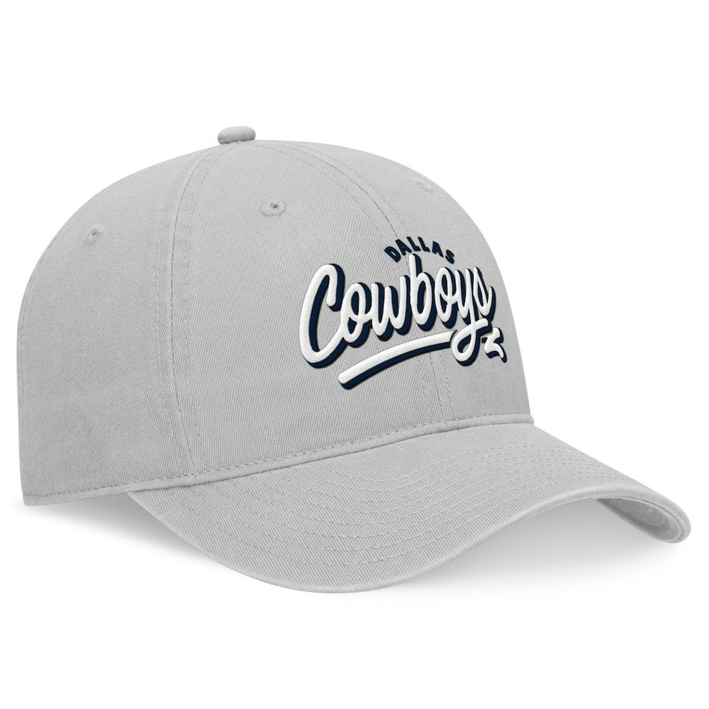 Dallas Cowboys Women's Rustic Kickoff Adjustable Hat  Gray