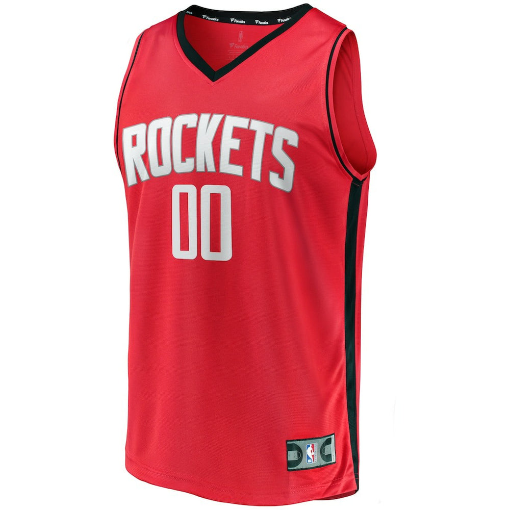 Houston Rockets Youth Fast Break Custom Replica Jersey Icon Edition - Red