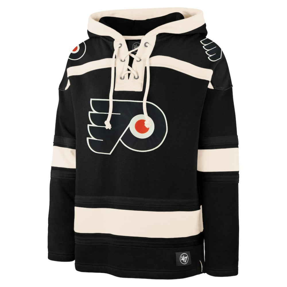 NHL Philadelphia Flyers '47 Superior Lacer Hoodie - Black