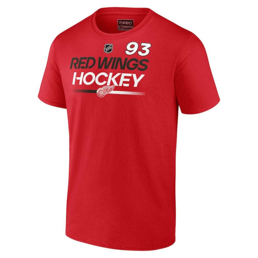 NHL Alex DeBrincat Detroit Red Wings Fanatics  Authentic Pro Prime Name & Number T-Shirt - Red