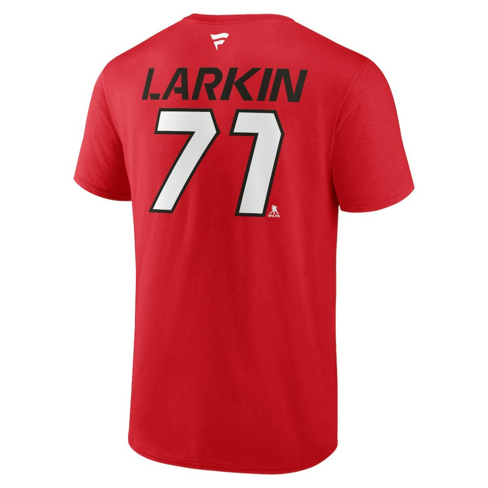 NHL Dylan Larkin Detroit Red Wings Fanatics  Authentic Pro Prime Name & Number T-Shirt - Red