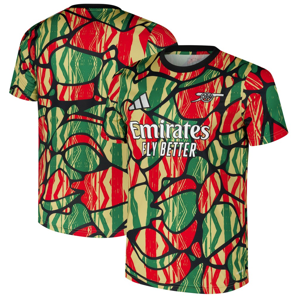 Arsenal 2024/25 Pre-Match Top Red