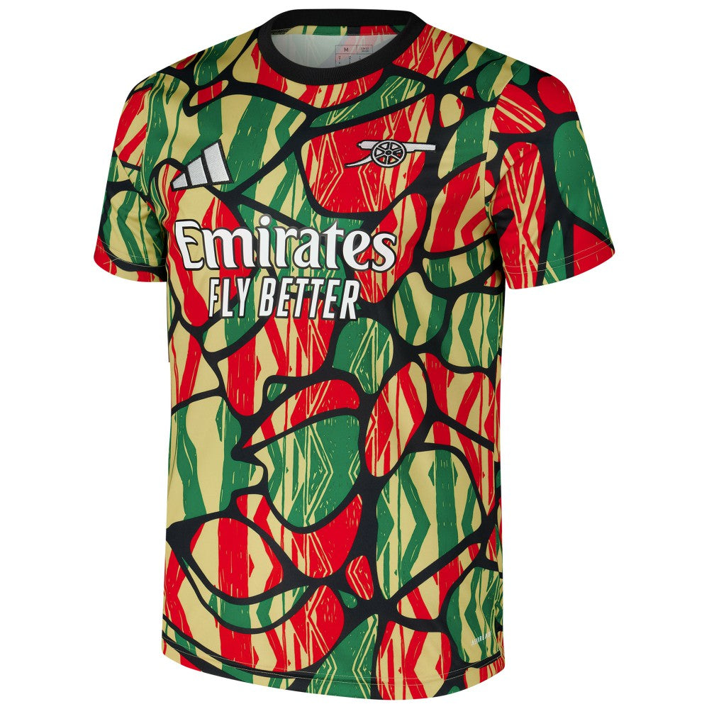 Arsenal 2024/25 Pre-Match Top Red