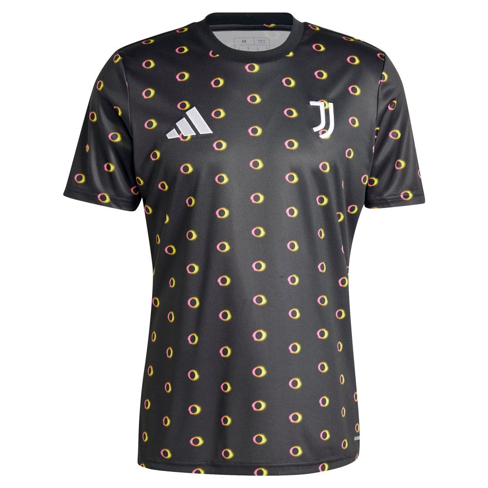 Juventus 2024/25 Slim Fit Pre-Match Top Black