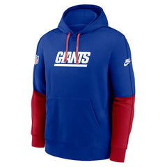 New York Giants Alternate Logo Club Pullover Hoodie Royal