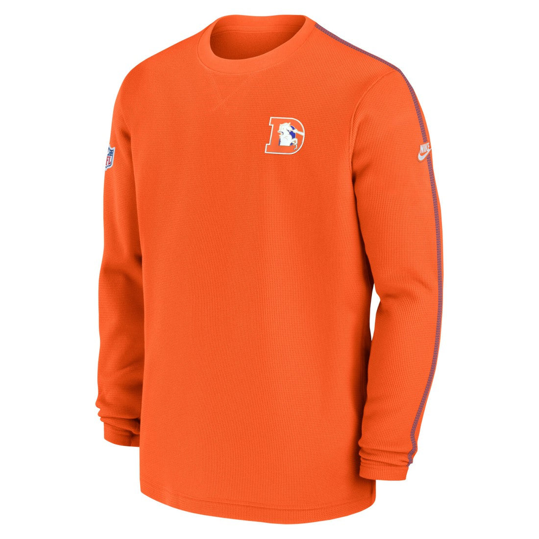 Denver Broncos Alternate Logo Coach Long Sleeve Top Orange
