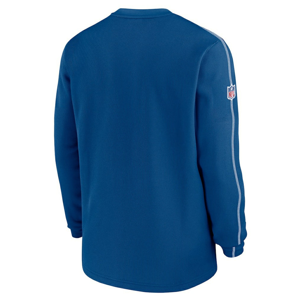 Indianapolis Colts Alternate Logo Coach Long Sleeve Top Royal