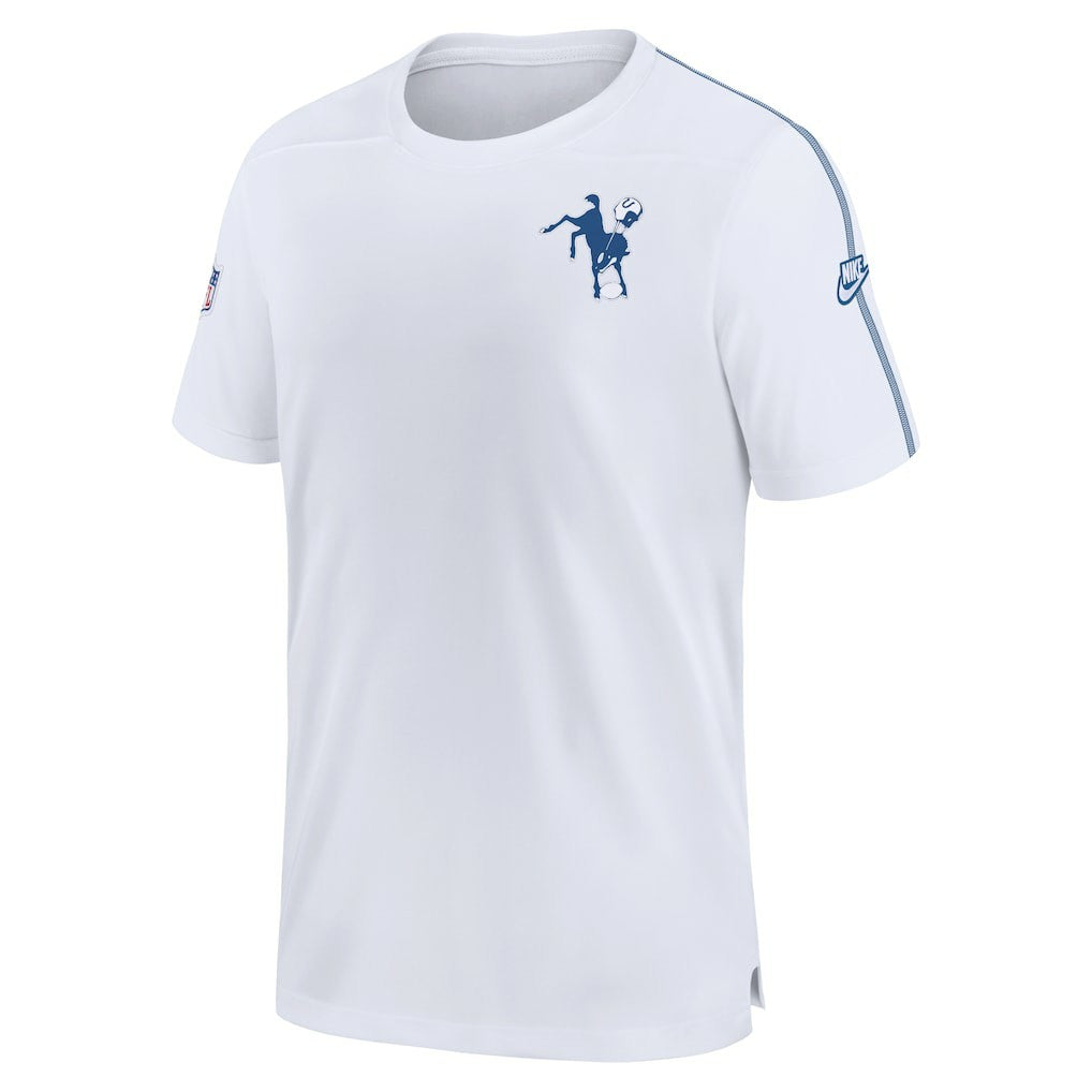 Indianapolis Colts Sideline Alternate Logo Coach Performance Top White