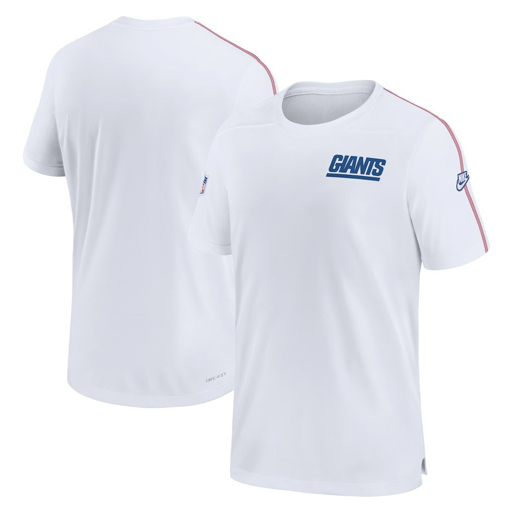 New York Giants Sideline Alternate Logo Coach Performance Top White