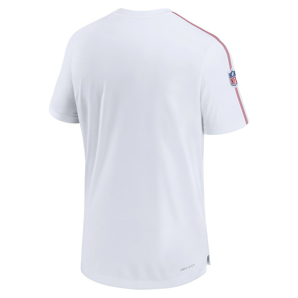New York Giants Sideline Alternate Logo Coach Performance Top White