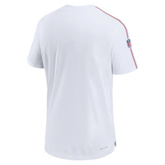 New York Giants Sideline Alternate Logo Coach Performance Top White