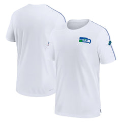 Seattle Seahawks Sideline Alternate Logo Coach Performance Top White