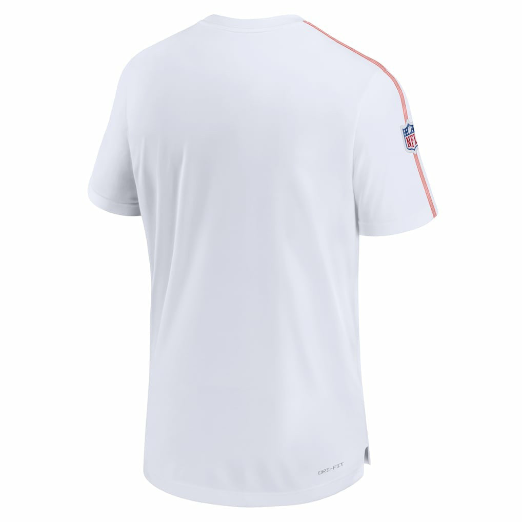 Cleveland Browns Sideline Alternate Logo Coach Performance T-Shirt White