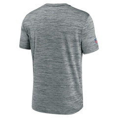 Tennessee Titans Sideline Velocity Throwback Logo Dri-FIT T-Shirt Gray