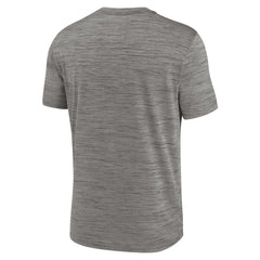 New York Jets Sideline Velocity Throwback Logo Dri-FIT T-Shirt Gray