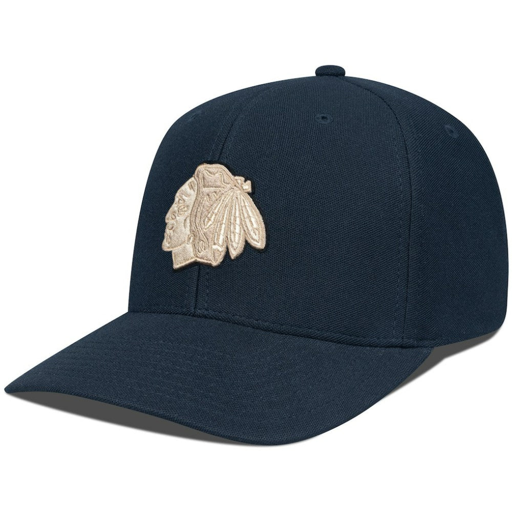 NHL Chicago Blackhawks Levelwear Fusion Lefty Hat - Black