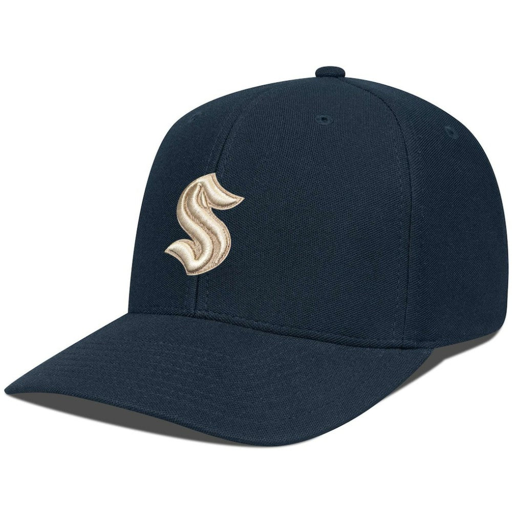 NHL Seattle Kraken Levelwear Fusion Lefty Hat - Black