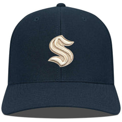 NHL Seattle Kraken Levelwear Fusion Lefty Hat - Black