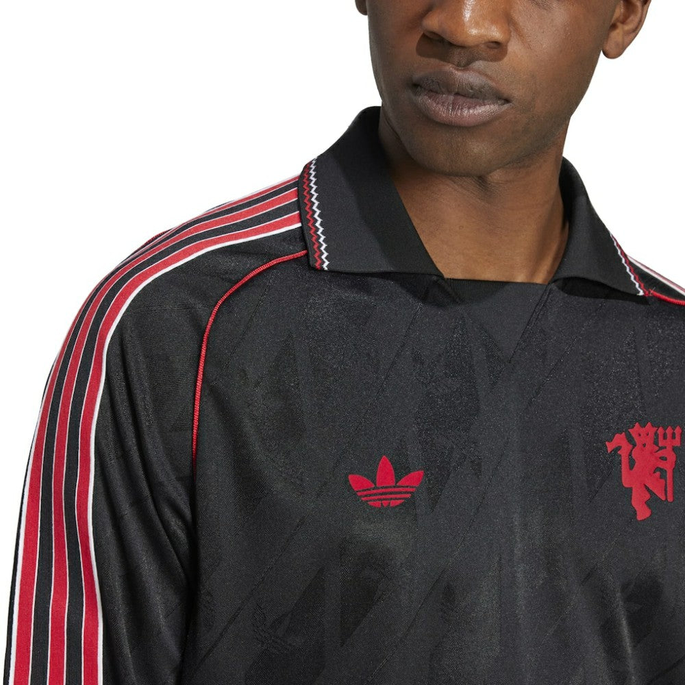 Manchester United Originals Lifestyler Long Sleeve Jersey Black