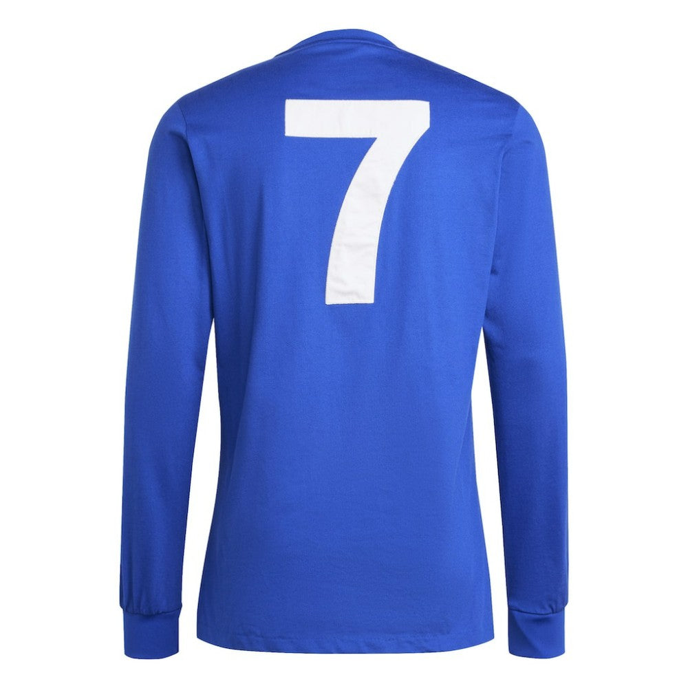 Manchester United x George Best Originals Lifestyler Long Sleeve Jersey Blue sale