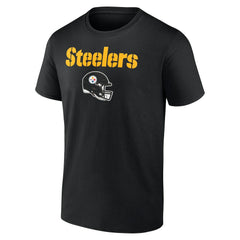 Joey Porter Jr. Pittsburgh Steelers Team Wordmark Player Name & Number T-Shirt Black
