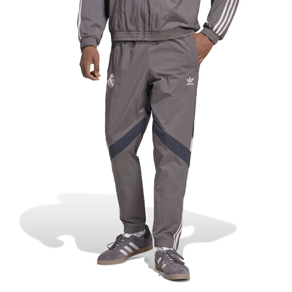Real Madrid Originals Lifestyler Track Pants Charcoal