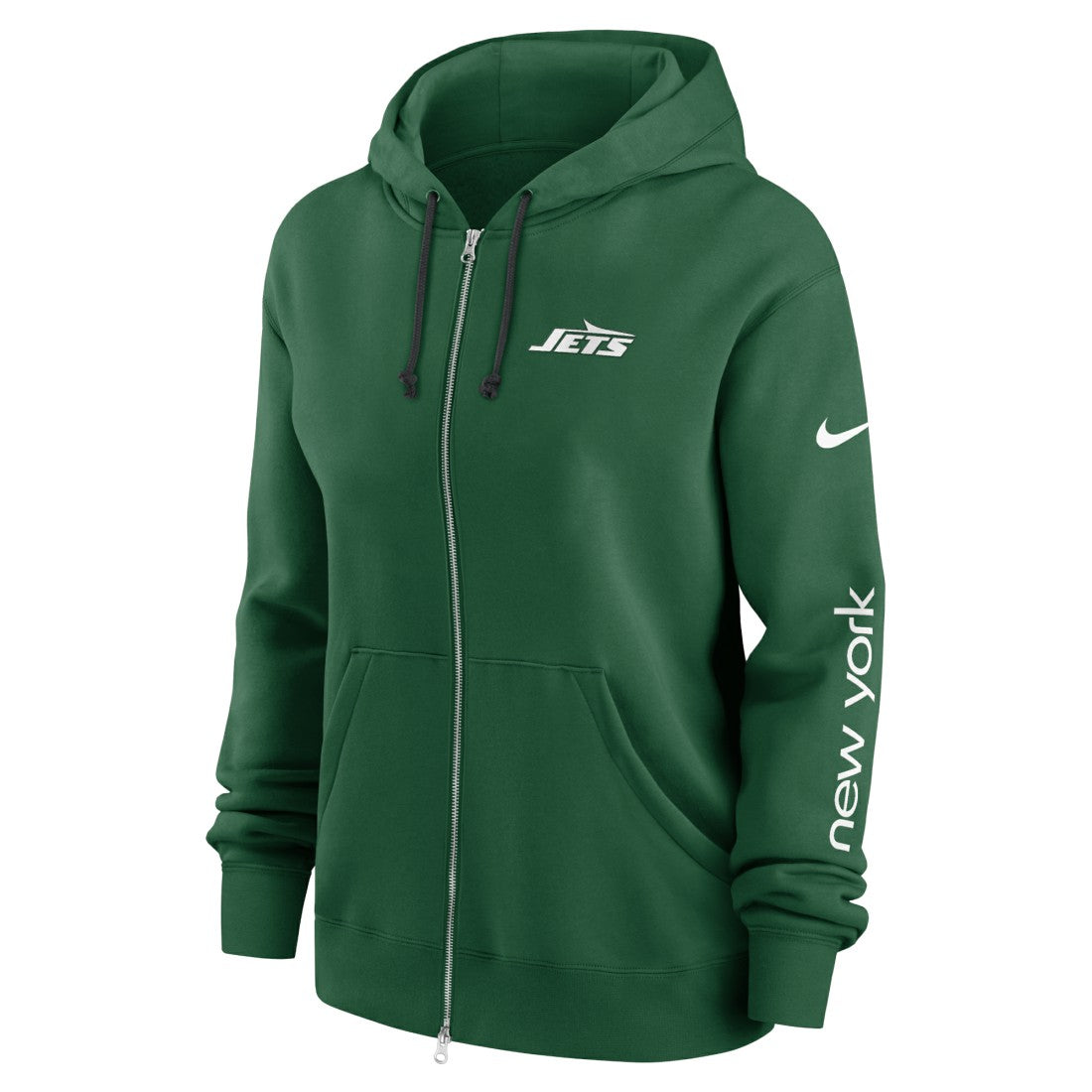 New York Jets Women's Phoenix Full-Zip Hoodie Green