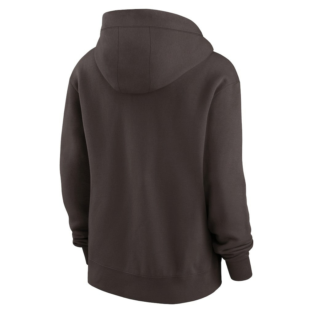Cleveland Browns Women's Phoenix Full-Zip Hoodie Brown