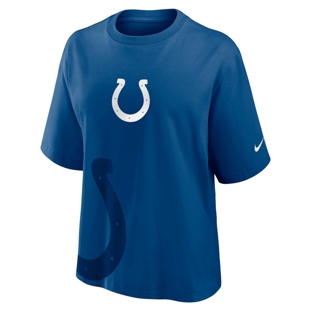 Indianapolis Colts Women's Boxy T-Shirt Royal