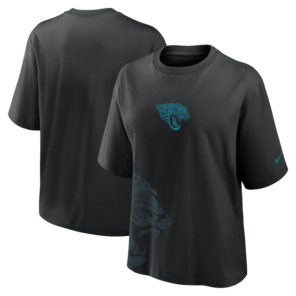Jacksonville Jaguars Women's Boxy T-Shirt Black