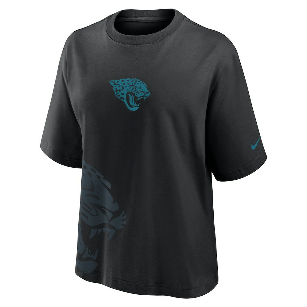 Jacksonville Jaguars Women's Boxy T-Shirt Black