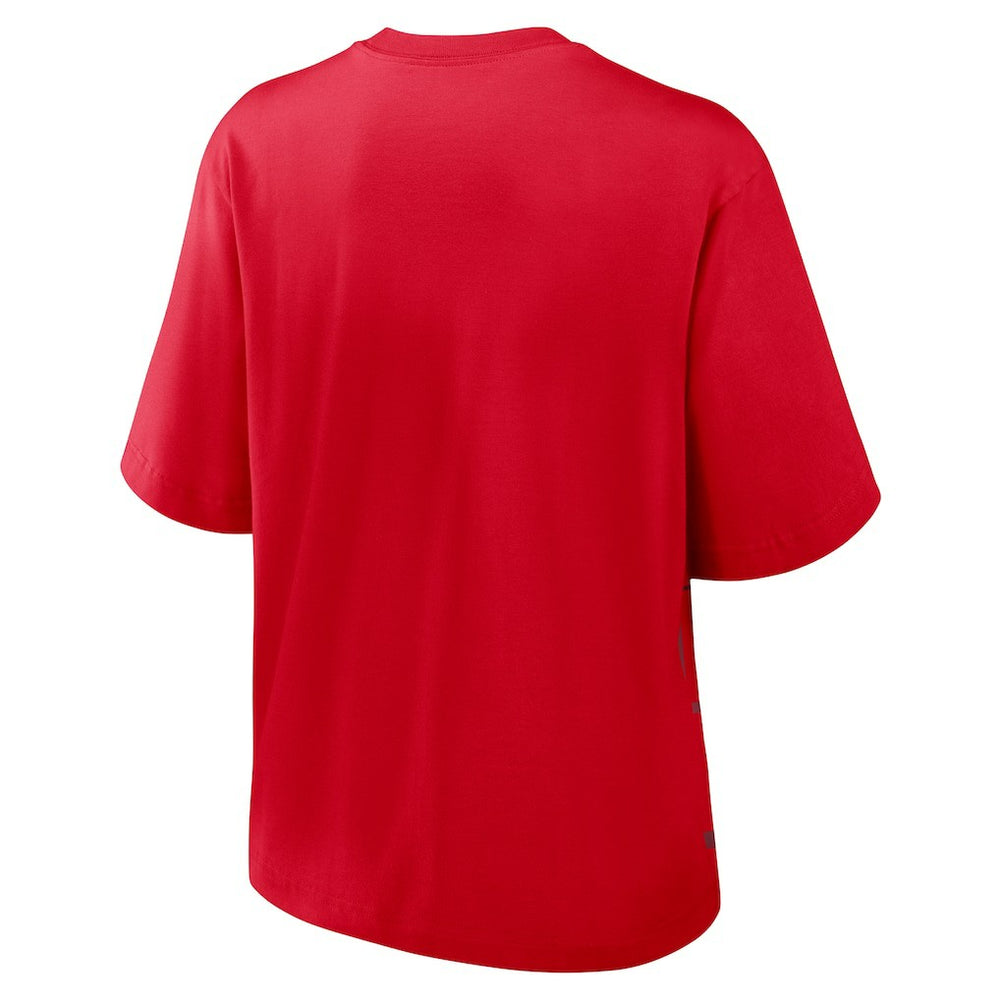 Kansas City Chiefs Women's Boxy T-Shirt Red