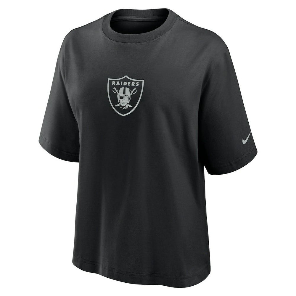 Las Vegas Raiders Women's Boxy T-Shirt Black