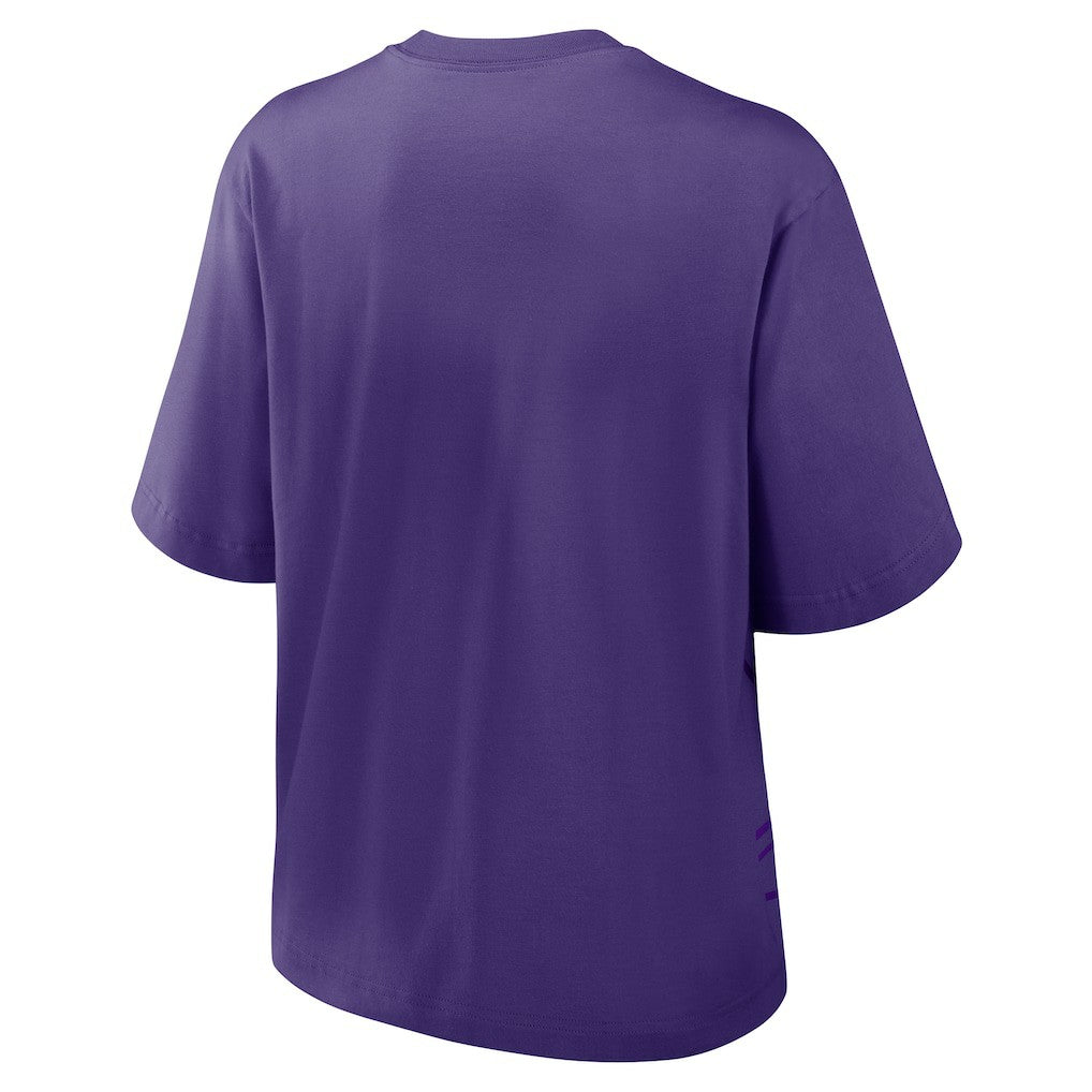 Minnesota Vikings Women's Boxy T-Shirt Purple