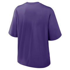 Minnesota Vikings Women's Boxy T-Shirt Purple