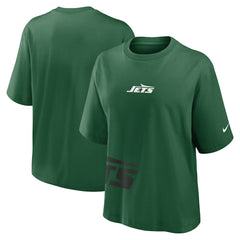 New York Jets Women's Boxy T-Shirt Green