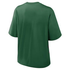 New York Jets Women's Boxy T-Shirt Green