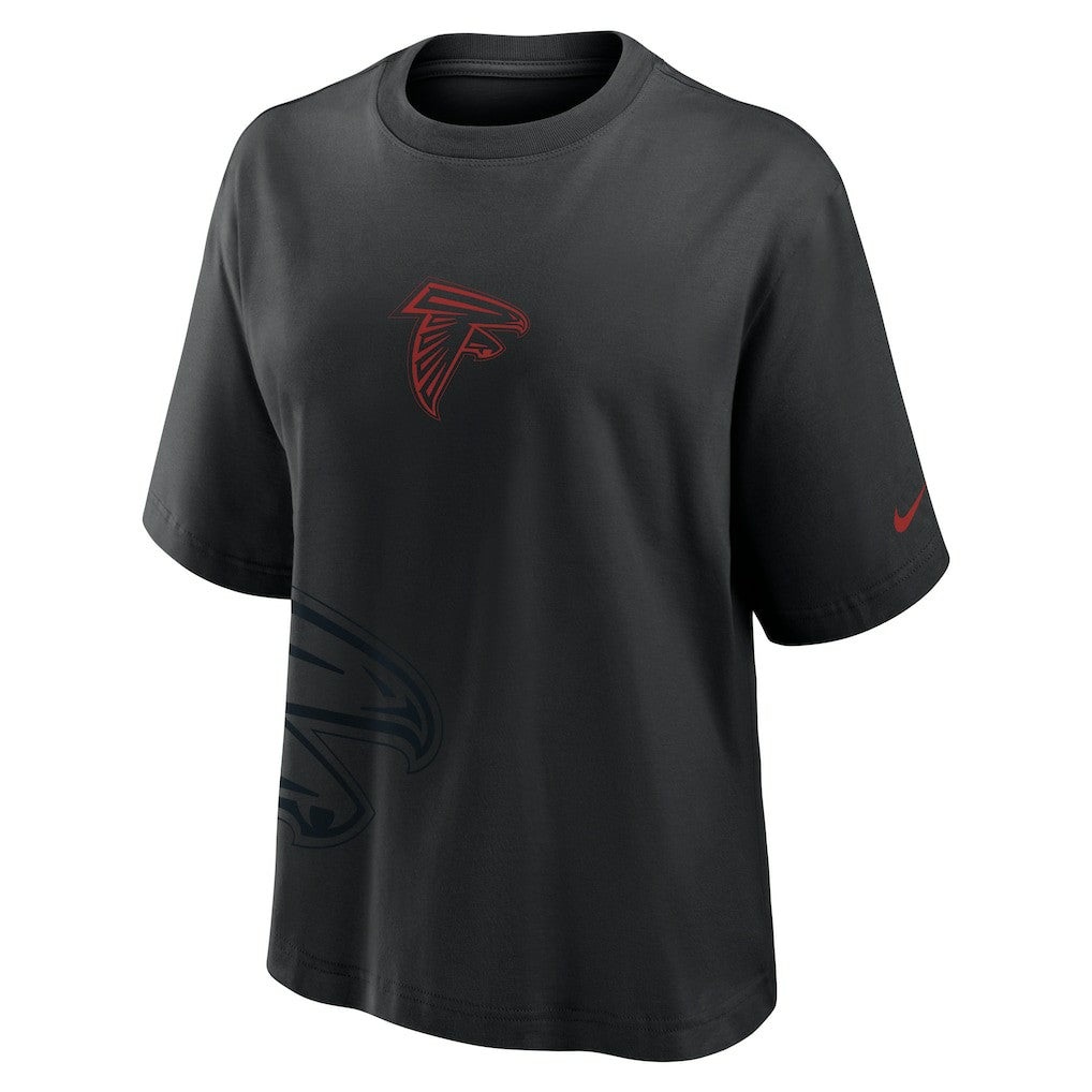 Atlanta Falcons Women's Boxy T-Shirt Black