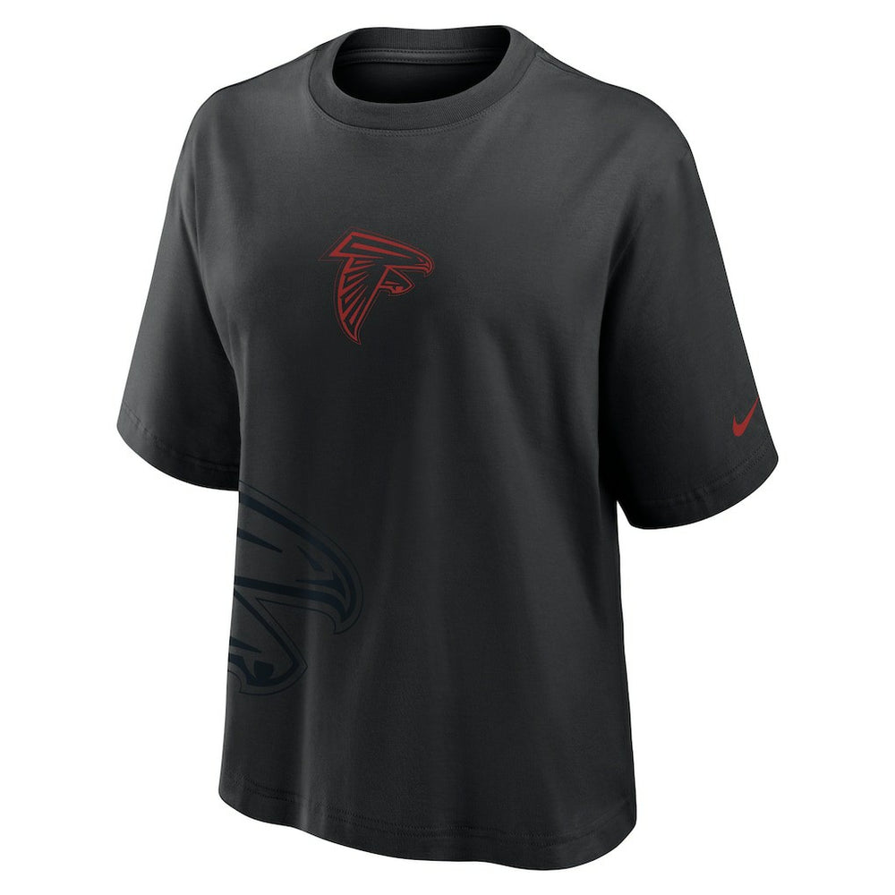 Atlanta Falcons Women's Boxy T-Shirt Black