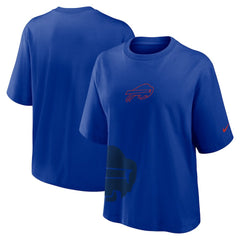 Buffalo Bills Women's Boxy T-Shirt Royal
