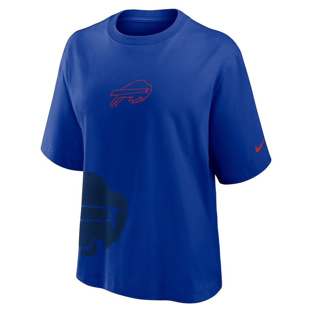 Buffalo Bills Women's Boxy T-Shirt Royal