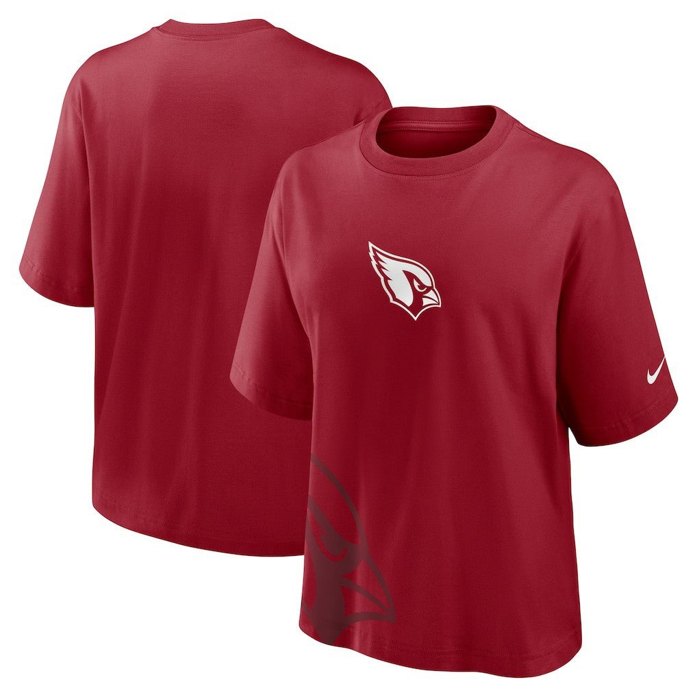 Arizona Cardinals Women's Boxy T-Shirt Cardinal
