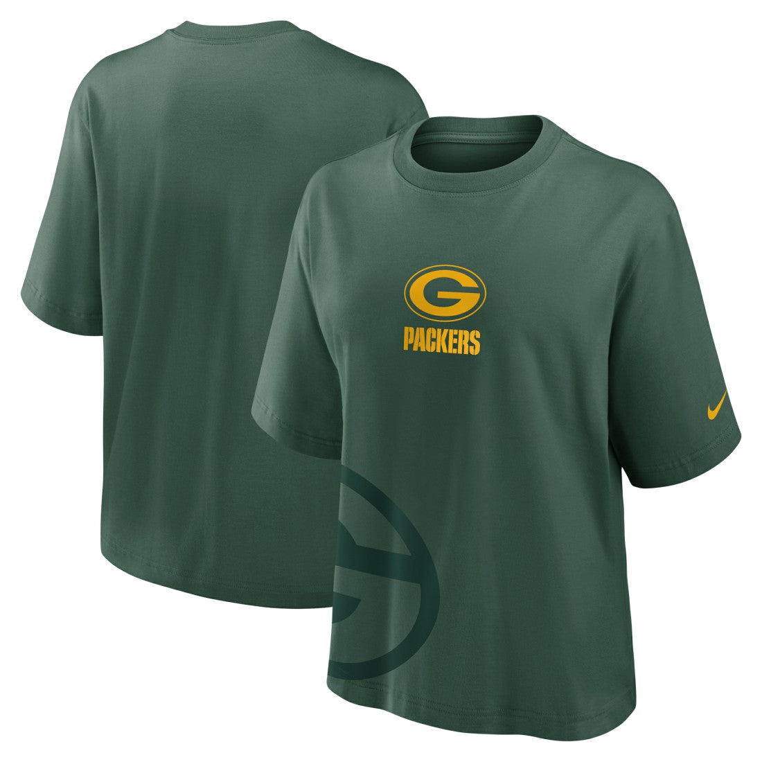 Green Bay Packers Women's Boxy T-Shirt Green