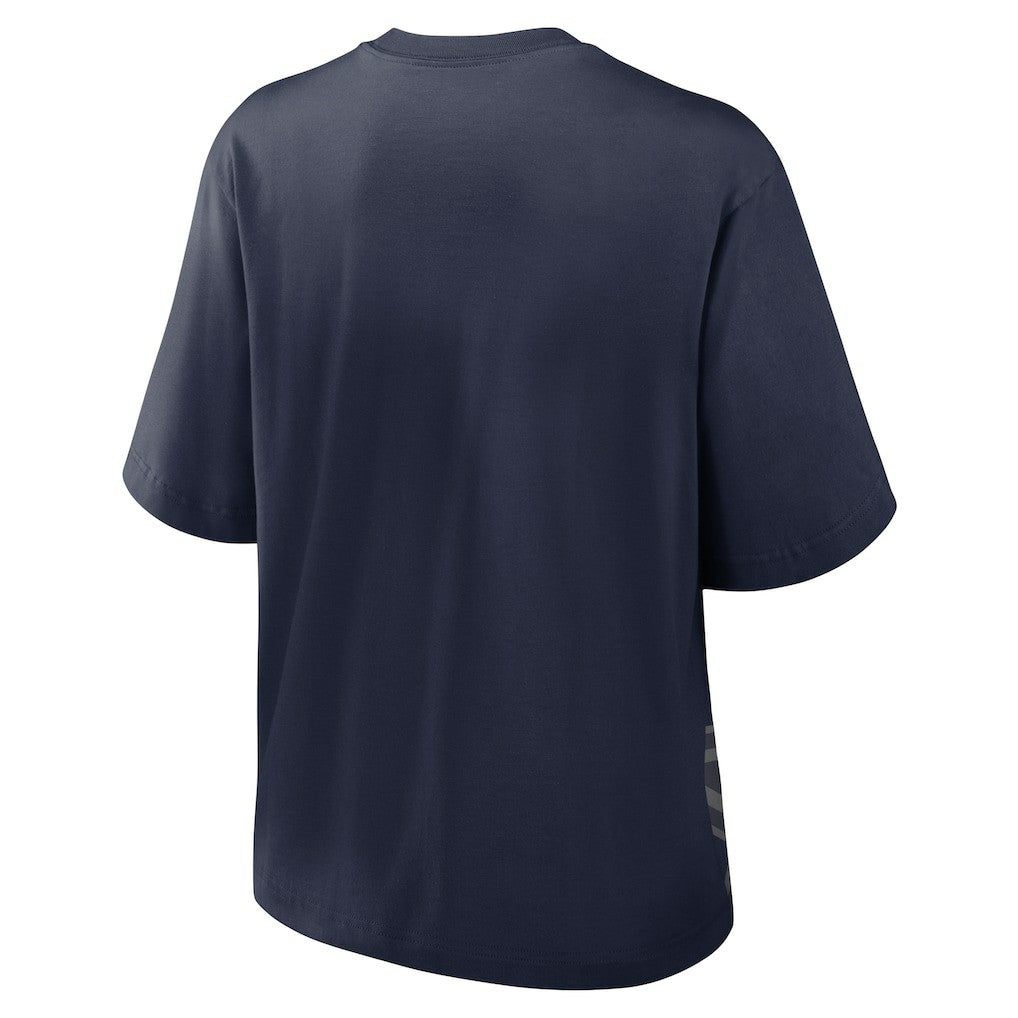 Dallas Cowboys Women's Boxy T-Shirt Navy