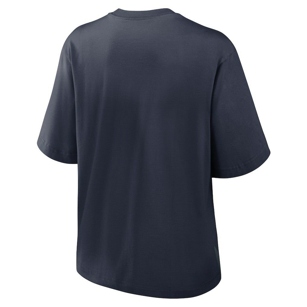 Houston Texans Women's Boxy T-Shirt Navy