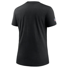 Las Vegas Raiders Women's 2024 NFL Crucial Catch Tri-Blend T-Shirt Black