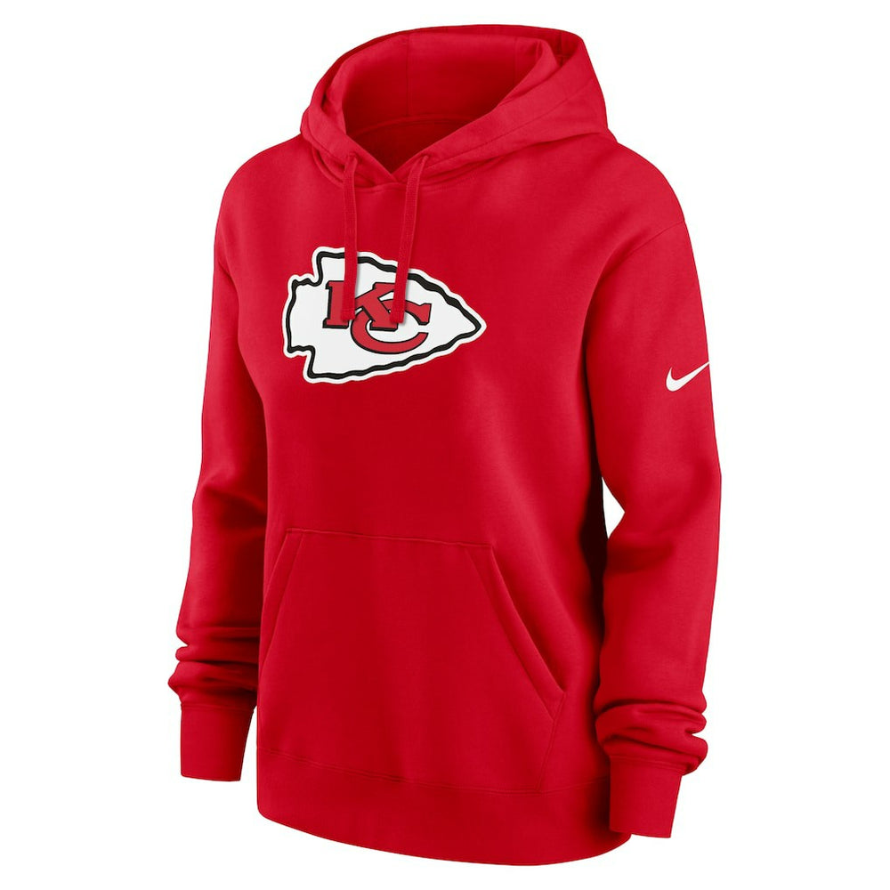 Kansas City Chiefs Women's Club Fleece Hoodie Red