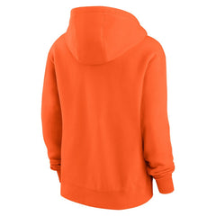Cleveland Browns Women's Club Fleece Hoodie Orange